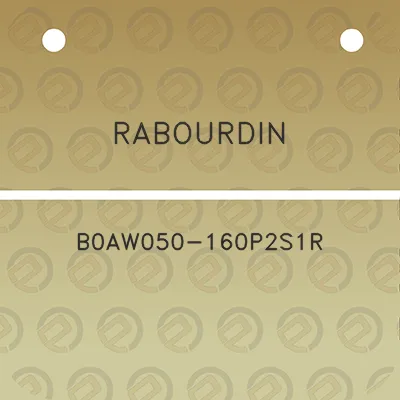 rabourdin-b0aw050-160p2s1r