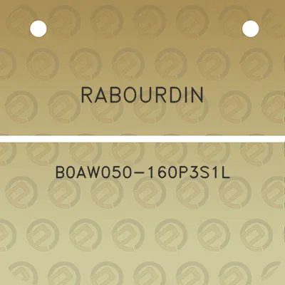 rabourdin-b0aw050-160p3s1l