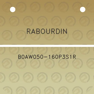 rabourdin-b0aw050-160p3s1r