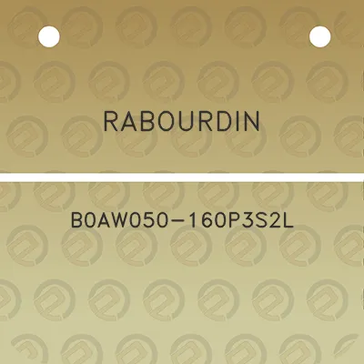 rabourdin-b0aw050-160p3s2l