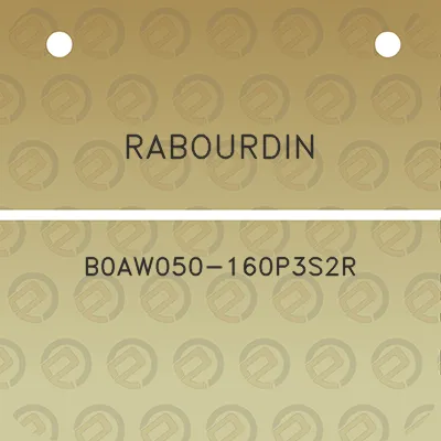 rabourdin-b0aw050-160p3s2r