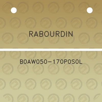 rabourdin-b0aw050-170p0s0l