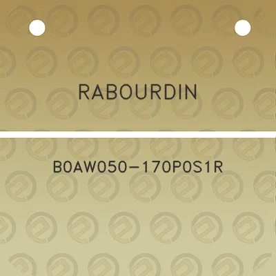 rabourdin-b0aw050-170p0s1r