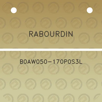 rabourdin-b0aw050-170p0s3l