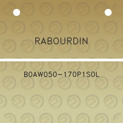 rabourdin-b0aw050-170p1s0l