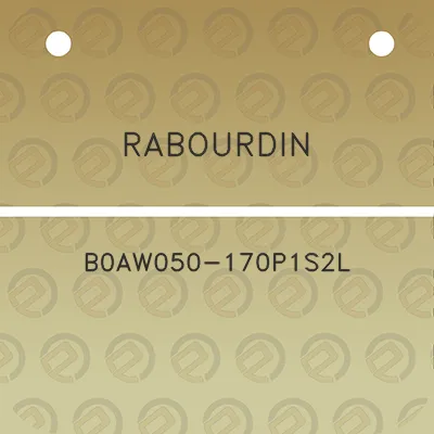 rabourdin-b0aw050-170p1s2l