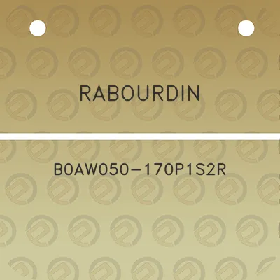 rabourdin-b0aw050-170p1s2r