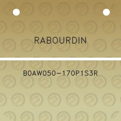 rabourdin-b0aw050-170p1s3r