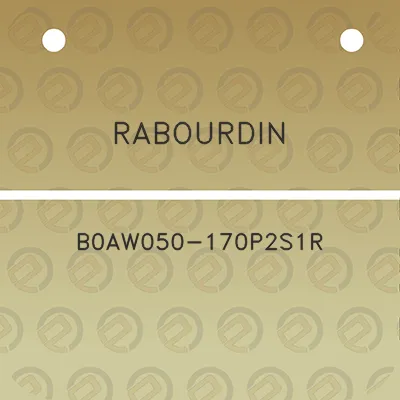 rabourdin-b0aw050-170p2s1r