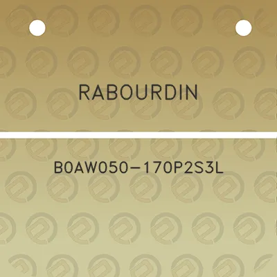 rabourdin-b0aw050-170p2s3l