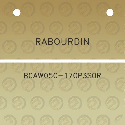 rabourdin-b0aw050-170p3s0r