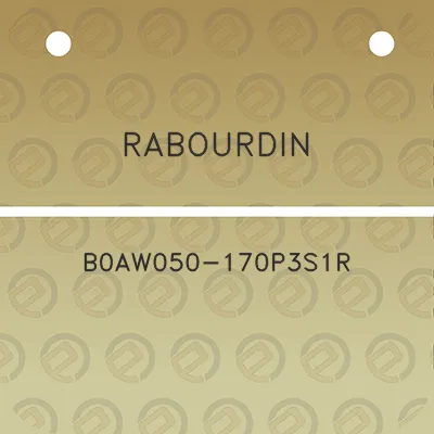 rabourdin-b0aw050-170p3s1r