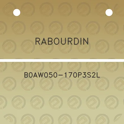 rabourdin-b0aw050-170p3s2l