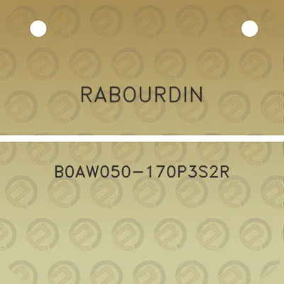 rabourdin-b0aw050-170p3s2r