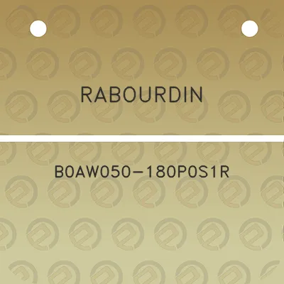 rabourdin-b0aw050-180p0s1r