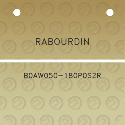 rabourdin-b0aw050-180p0s2r