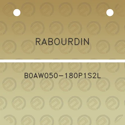 rabourdin-b0aw050-180p1s2l