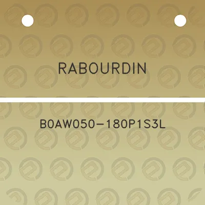 rabourdin-b0aw050-180p1s3l