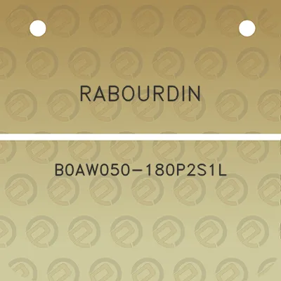 rabourdin-b0aw050-180p2s1l