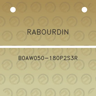 rabourdin-b0aw050-180p2s3r