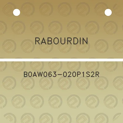 rabourdin-b0aw063-020p1s2r