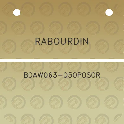 rabourdin-b0aw063-050p0s0r