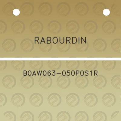 rabourdin-b0aw063-050p0s1r