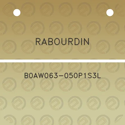 rabourdin-b0aw063-050p1s3l