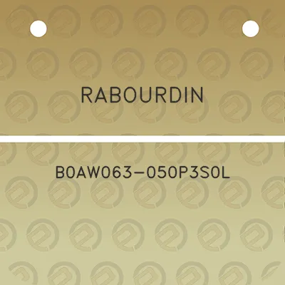 rabourdin-b0aw063-050p3s0l