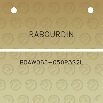 rabourdin-b0aw063-050p3s2l