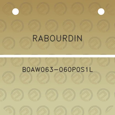 rabourdin-b0aw063-060p0s1l