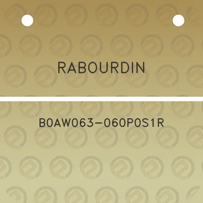 rabourdin-b0aw063-060p0s1r