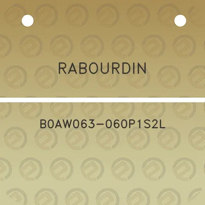 rabourdin-b0aw063-060p1s2l