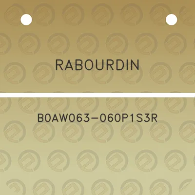 rabourdin-b0aw063-060p1s3r