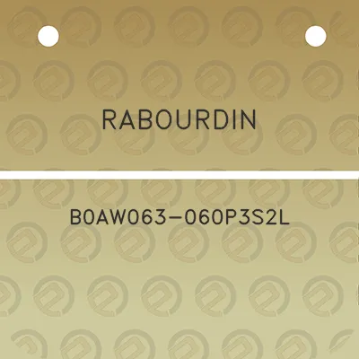 rabourdin-b0aw063-060p3s2l