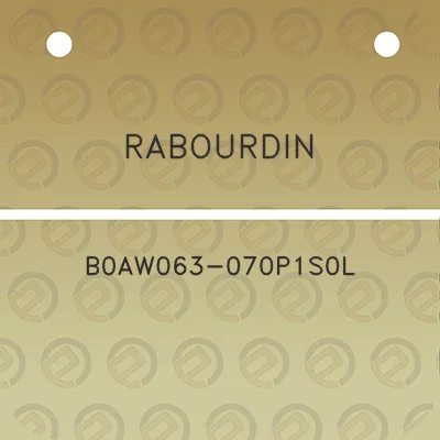 rabourdin-b0aw063-070p1s0l