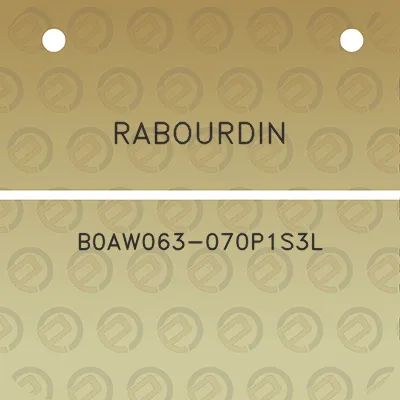 rabourdin-b0aw063-070p1s3l