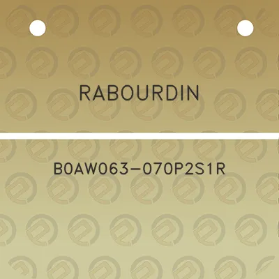 rabourdin-b0aw063-070p2s1r