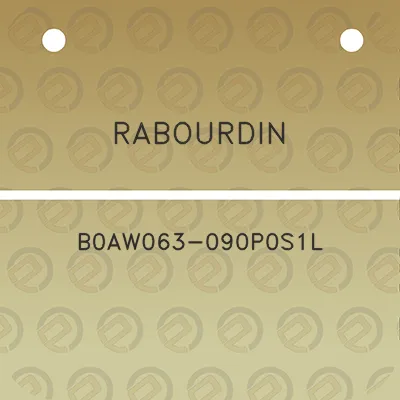 rabourdin-b0aw063-090p0s1l