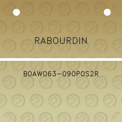 rabourdin-b0aw063-090p0s2r