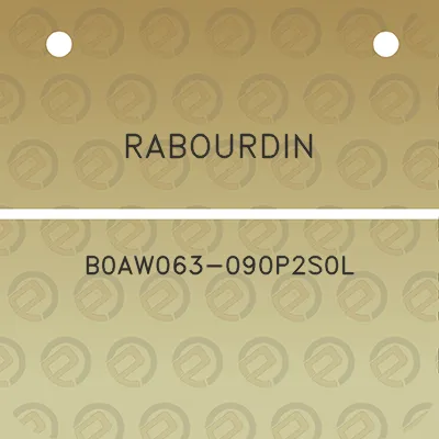 rabourdin-b0aw063-090p2s0l