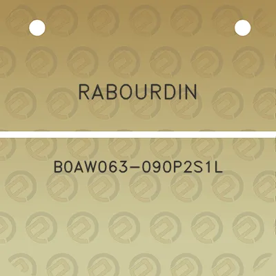 rabourdin-b0aw063-090p2s1l