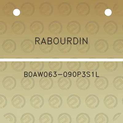 rabourdin-b0aw063-090p3s1l