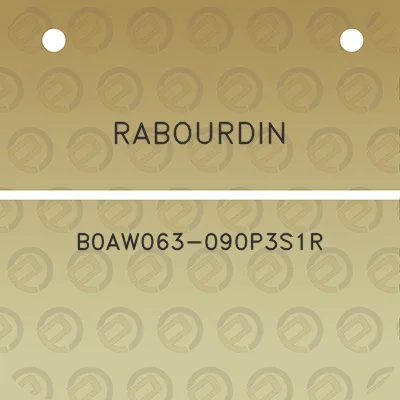 rabourdin-b0aw063-090p3s1r