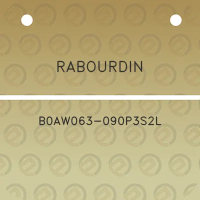 rabourdin-b0aw063-090p3s2l