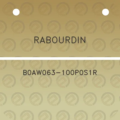 rabourdin-b0aw063-100p0s1r