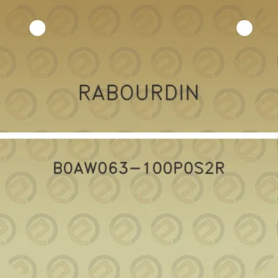 rabourdin-b0aw063-100p0s2r