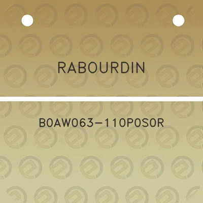 rabourdin-b0aw063-110p0s0r