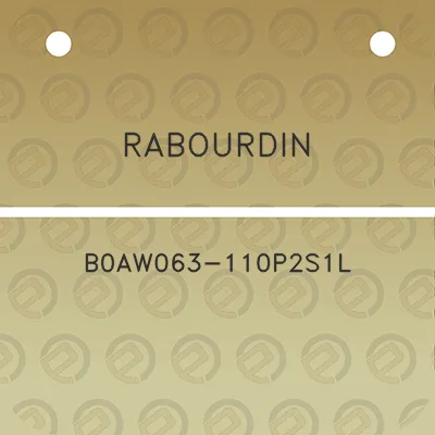 rabourdin-b0aw063-110p2s1l