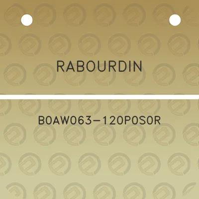 rabourdin-b0aw063-120p0s0r